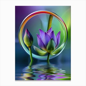 Lotus Flower 108 Canvas Print