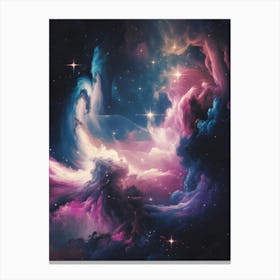 Space Nebula Canvas Print