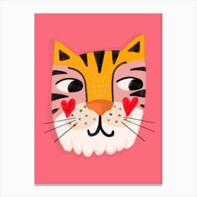 Tiger face  Canvas Print