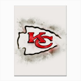 Kansas City Chiefs Painting Canvas Print