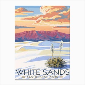 White Sands National Park 1 Canvas Print