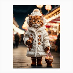 Ginger Cat Canvas Print