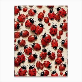 Ladybugs 1 Canvas Print