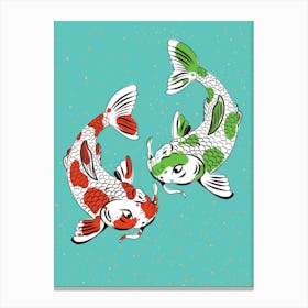 Koi Fish 1 Canvas Print