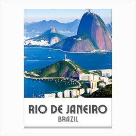 Rio de Janeiro, Brazil Canvas Print