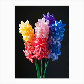 Bright Inflatable Flowers Hyacinth 2 Canvas Print