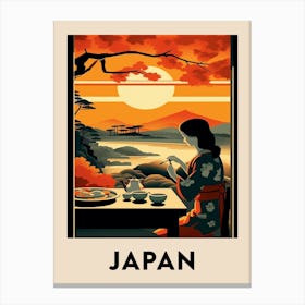 Vintage Travel Poster Japan 7 Canvas Print