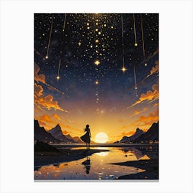 Starry Night 173 Canvas Print