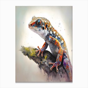The Gecko Canvas Print