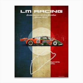 Lm Racing Mazda 787B Canvas Print