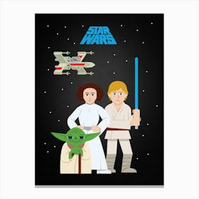 Star Wars 2 Canvas Print