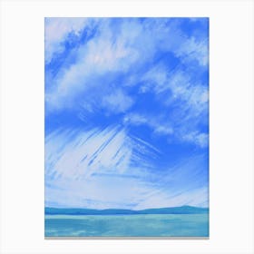 Sky With Clouds Canvas Print