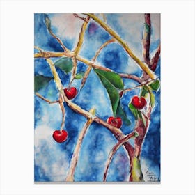 Surinam Cherry Classic Fruit Canvas Print