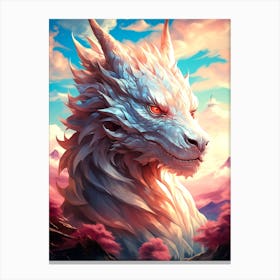 Dragon Head 2 Canvas Print