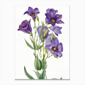 Purple Flowers 2 Canvas Print