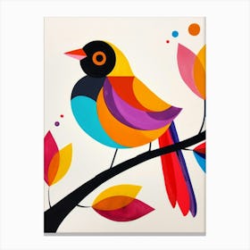 Colorful Bird 3 Canvas Print