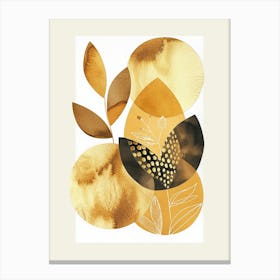 Gold Leaf 3 Canvas Print