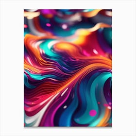 Abstract Abstract Painting Print  Canvas Print