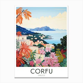 Corfu Greece Canvas Print