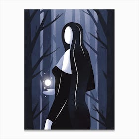 Forest Witch Canvas Print