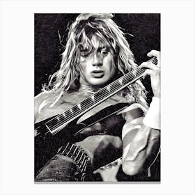 Dave Mustaine art Leinwandbild