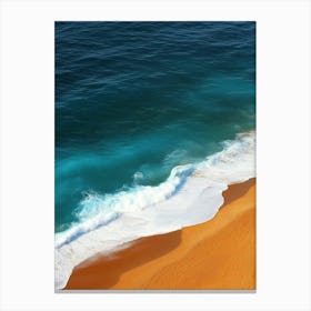 Sand And Ocean 1 Canvas Print