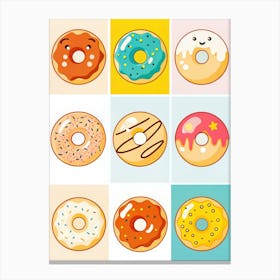 Donuts Canvas Print