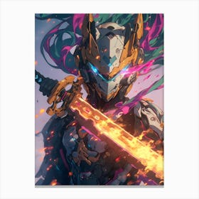 Samurai Warrior Canvas Print