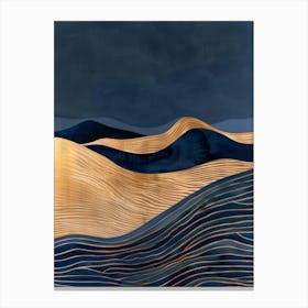 'Waves' 9 Canvas Print