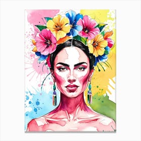 Frida Kahlo 14 Canvas Print