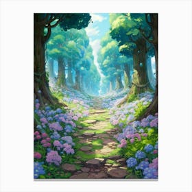 Path To The Forest Canvas Print