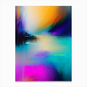 Fog Waterscape Bright Abstract 1 Canvas Print