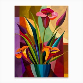 Calla Lilies 12 Canvas Print