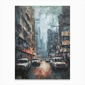 Mumbai Cityscape Illustration 1 Canvas Print