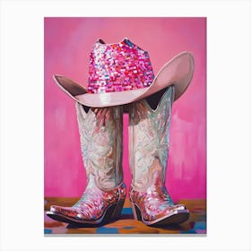 Cowgirl Boots 2 Canvas Print