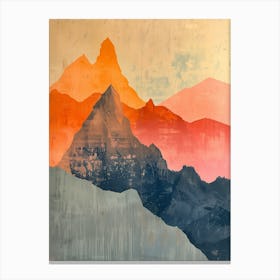 Mountain Range 4 Canvas Print