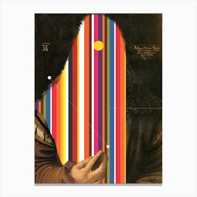 Dürer In Stripes Canvas Print