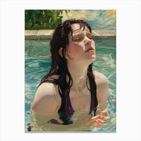 'The Pool' Canvas Print