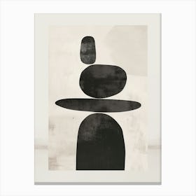 Hanover Stone Park Bauhaus Minimalist Canvas Print