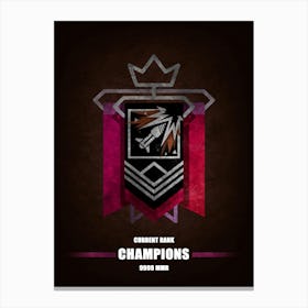 Ash Rainbow Six 1 Canvas Print