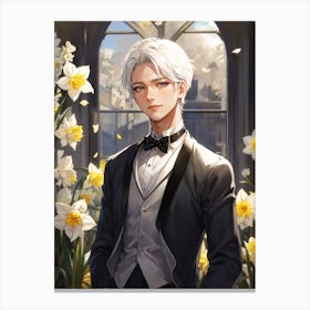 The Handsome Butler Canvas Print
