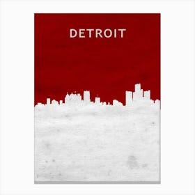Detroit Michigan Canvas Print