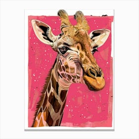 Giraffe 180 Canvas Print