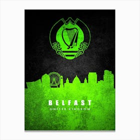 Belfast Celtic Canvas Print