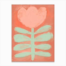 Pastel Flower Canvas Print