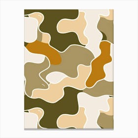 Camouflage Pattern 2 Canvas Print