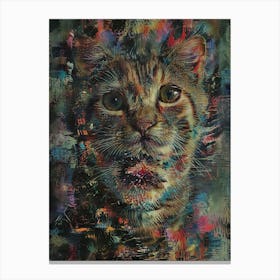 Cat Portrait Canvas Print