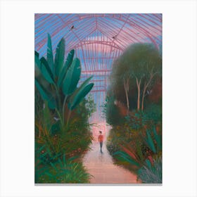 Temperate House In Kew Gardens Canvas Print