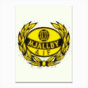 Mjaellby Allsvenskan Sweden Canvas Print