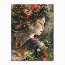 Geisha 2 Canvas Print